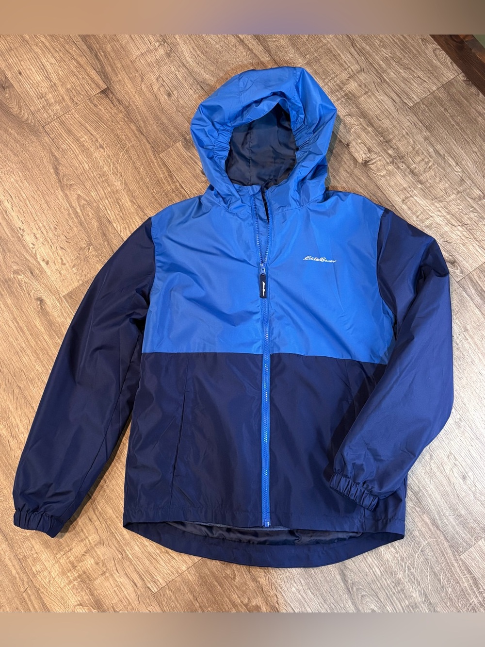 Eddie Bauer Boys Size 14/16 Blue 3-In-1 Spring/Fall Jacket